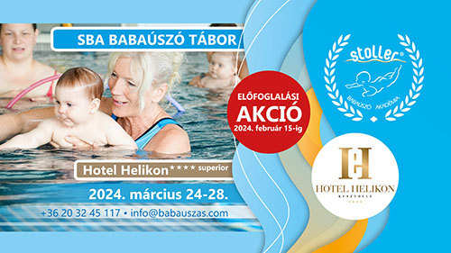 Babaúszó tábor - Keszthely, Hotel Helikon - 2024. március 24-28.